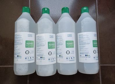 3 x Hygiene of Sweden Antibacterial Hand Foam Refill Bottles