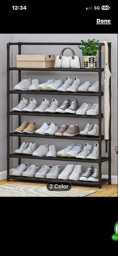 shoe rack, No price below