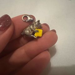 silver mouse pendant