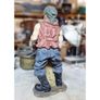 Pirate At Ships Wheel Resin Statue KAS1379 Image 3