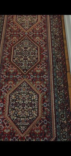 Stunning Persian Bidjar Rug and Runner Hand Knotted Rug Carpet