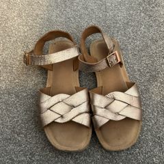 UK 13 gold Next sandals