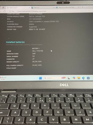 Dell Latitude 7310 Laptop i5/16GB/256SSD/FHDp
