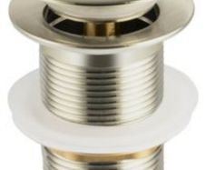 Pop up waste Brushed  Brass