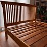 Magnificent Sturdy 5Ft Wooden King Size Bed Frame - Can Deliver Image 2