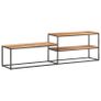 TV Cabinet 180x30x50 cm Solid Acacia Wood Image 10