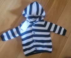 Mini Club Baby Cotton Knitted Striped Jacket 0-3 months