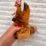 Ty Beanie Boos Rusty the Raccoon TySilk Beanie Soft Plush approx. 15 cm. Used Please see photos Image 10