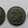 1920 Beethoven Pfennig set original Prussia German Antique coins Image 3