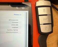 VW Passat key