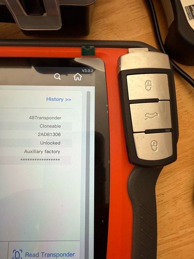 VW Passat key