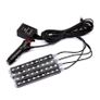 Car Light 4x 9LED 5050 SMD Remote Footwell Neon Control Colorful RGB 30W 12V Car Interior Floor Atmosphere Strip Light Bulbs For Cars Image 3