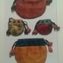 Beautiful framed silk bags from Nepal . Image 4