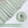 Shower Curtain Green Mould Proof Resistant Waterproof Bird Floral Bathroom Curtains with 12 hooks Quick-Drying Weighted 180x180cm (71x71Inch) Polyester Shower Curtains for Bathroom Wet Room Tub Image 4