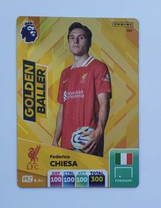 Federico Chiesa -  Liverpool  Golden Baller  Panini  Adrenalyn XL  2025