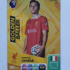 Federico Chiesa -  Liverpool  Golden Baller  Panini  Adrenalyn XL  2025