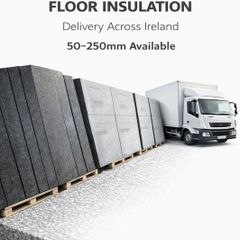 EPS Underfloor Insulation Boards - Concrete Floor Heating Delivery Ireland