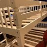 A beautiful White Bunk Bed. No Mattresses. Image 2