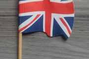British flag decoration for a cake