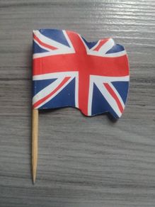 British flag decoration for a cake