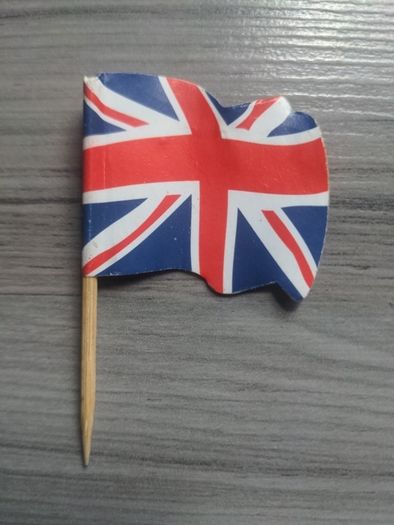 British flag decoration for a cake