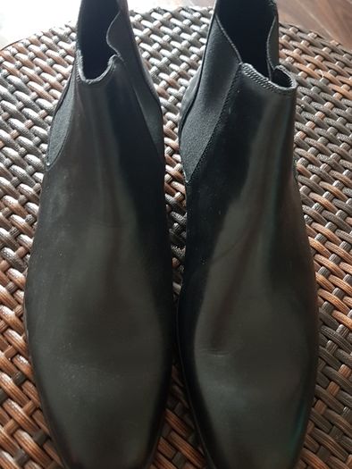 Zara leather boots
