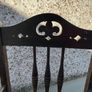 Very solid Antique oak chair for upcycling Image 3
