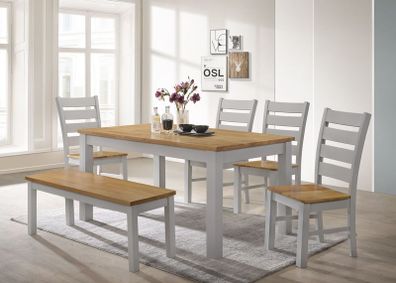 Chelsea Grey  & Oak Set