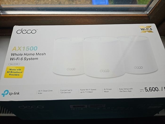 TP Link Deco X1500 mesh wifi