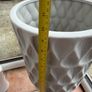 Planter pot grey stone Image 8