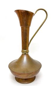 Brass and Copper Water Jug
