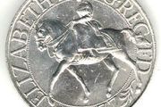 1977 British Crown minted for Queen Elizabeths Silver Jubilee