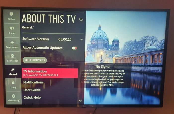 55 Inch TV stand ( Original  LG Genioun )