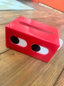 Retro tissue box