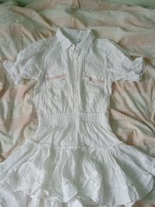 dress short sleeve 2 layer skirt