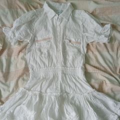 dress short sleeve 2 layer skirt