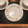 Rare & discontinued handcrafted Zylstra Select Fine China Autumn Gold Tea Set Image 5
