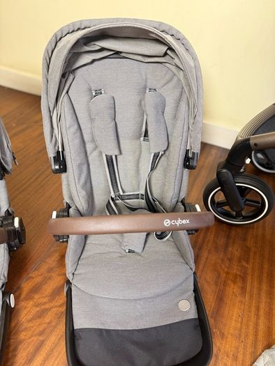 Cybex Gazelle S double pram twin buggy travel system