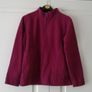 Red/Cerise Fleece Jacket Image 4