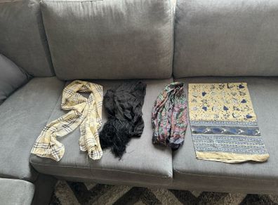 4 Scarves