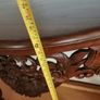 Hall table large solid wood carved Image 9