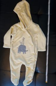 Supersoft Yellow Pram Suit 6-9m