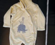 Supersoft Yellow Pram Suit 6-9m