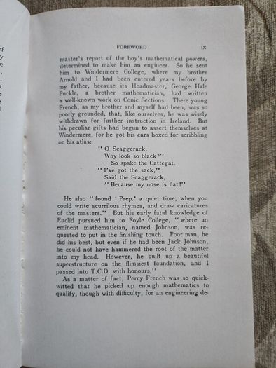 Percy French. Proes, Poems, &parodies. Helicon Limited.  Paperback In Good Condition.