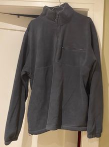 Men's New Grey Fleece Top