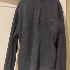 Men's New Grey Fleece Top