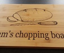 Chopping board personalised chopping board wedding gift present