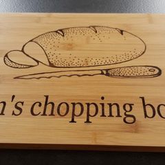 Chopping board personalised chopping board wedding gift present
