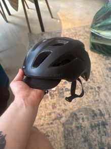 GIRO helmet with sun visor