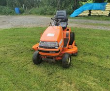 kubuta T1600 diesel ride on lawnmower